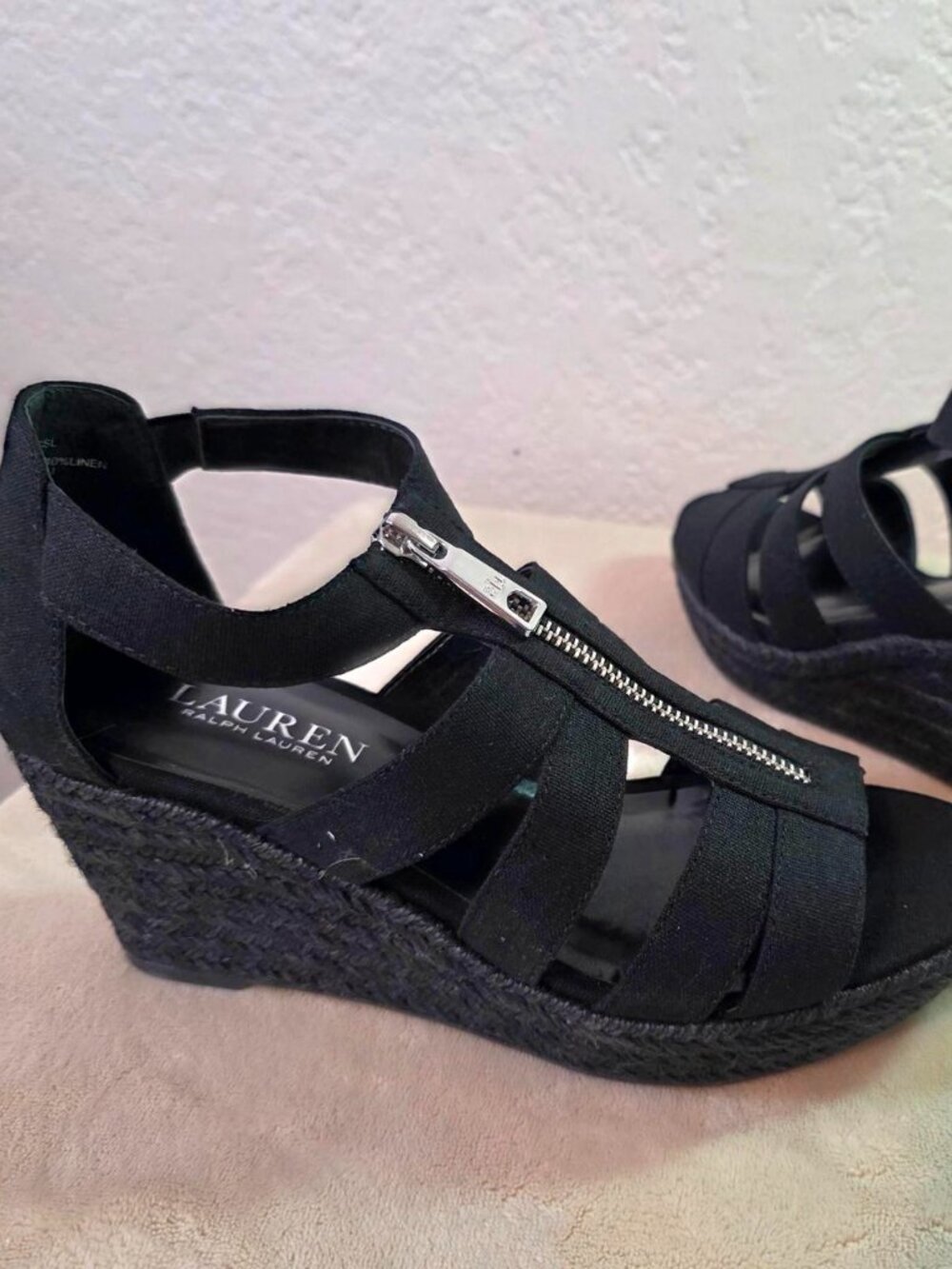 Ralph Lauren Women's Black Sandals